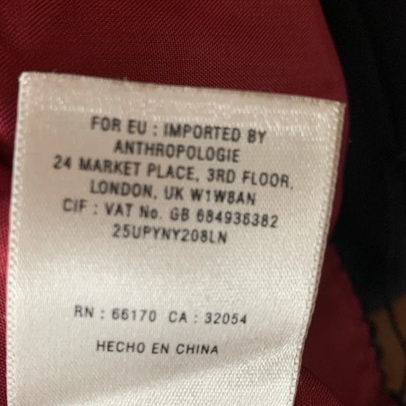 Leifnotes Navy & white wrap dress - size 10 - Picture 11 of 13